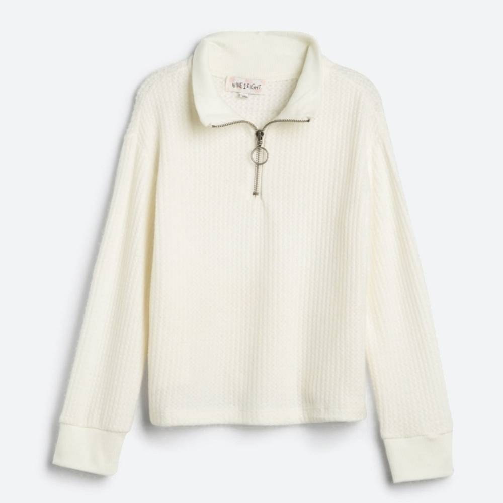 BNWT 1/4 zipper top